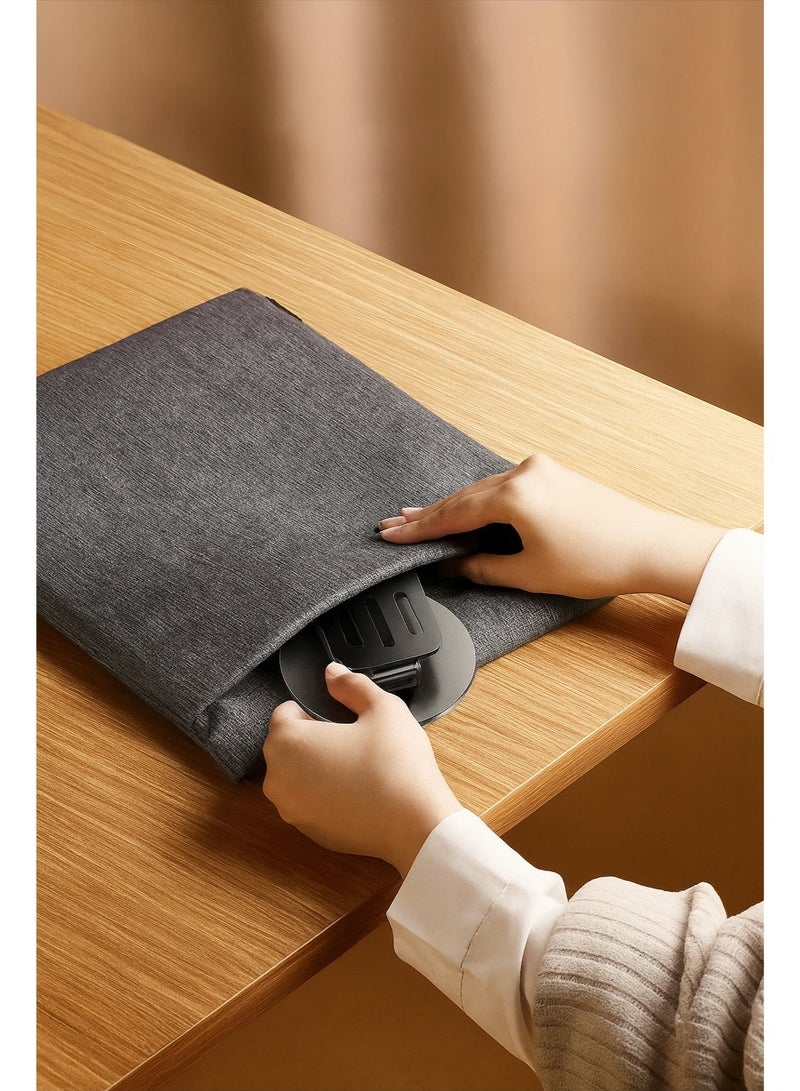 "Mobile & Tablet Desk Stand Metal Rotating – Highly Practical Design, Perfect for Study, Work & Watching Videos, Flexible 360° Viewing, Compatible with 4.7–13 Inch Devices" - Image 2